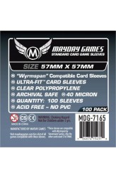 Mayday Sleeves Wyrmspan Compatible (57x57mm) - 100 stuks