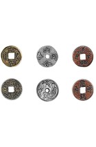 Metal Coins - Far East (24 coins)