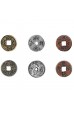 Metal Coins - Far East (24 coins)