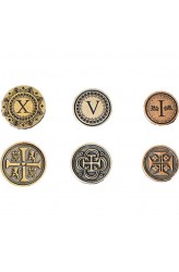 Metal Coins - Medieval (24 coins)