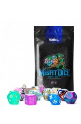 Mystery Misfit Mini Polyhedral Dice (2 Set Pack)