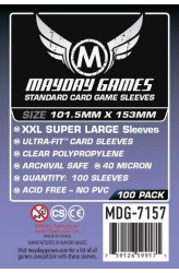 Mayday XXL Super Large Card Sleeves (101.5x153mm) - 100 stuks