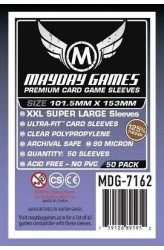 Mayday XXL Super Large Card Sleeves Premium (101.5x153mm) - 50 stuks